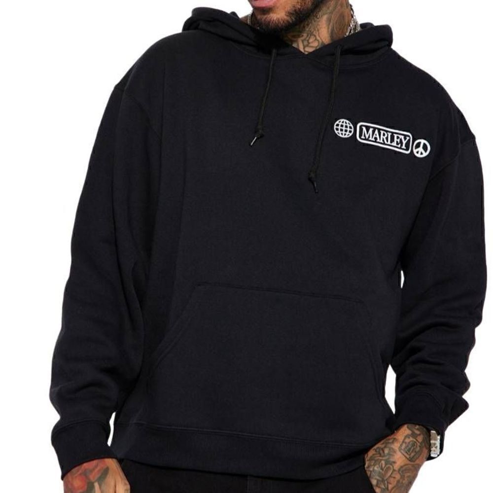 Bob Marley Long Sleeve Hoodie XL -C - Picture 2 of 5